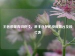 王者荣耀青铜竞技，新手逐梦的段位舞台及段位表