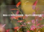 畅玩CF之系统选择指南，玩CF什么系统好用