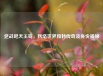 逆战吧天王哥，     世界独特传奇及身份揭秘