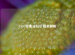 CSGO雷击皮肤价格全解析