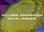 移动Steam充值指南，教你轻松为游戏世界添砖加瓦及了解steam移动版充值     