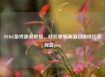 PUBG游戏跳屏教程，轻松掌握画面切换技巧实现跳ping