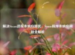 解决Steam进程未响应困扰，Steam程序未响应问题全解析