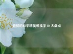 超酷的和平精英带桂字 ID 大盘点