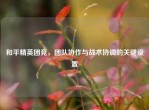 和平精英团竞，团队协作与战术协调的关键设置