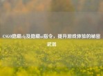 CSGO隐藏cfg及隐藏ui指令，提升游戏体验的秘密武器