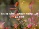 PUBG 6月16日更新，全新内容与优化来袭，6.5更新公告揭晓