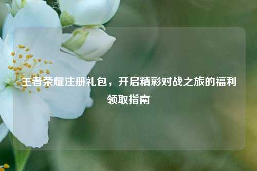 王者荣耀注册礼包,开启精彩对战之旅的福利领取指南