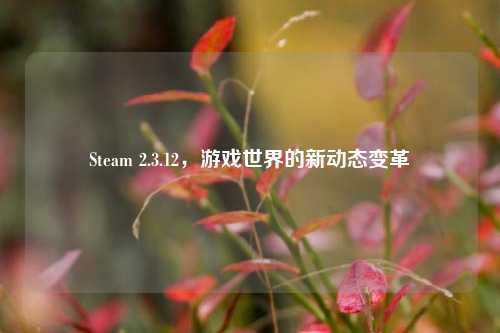 Steam 2.3.12,游戏世界的新动态变革