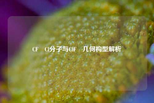 CF₃Cl分子与ClF₃几何构型解析
