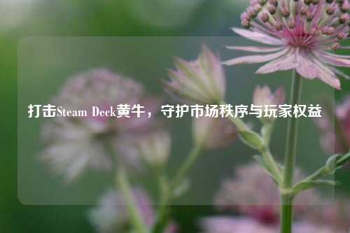 打击Steam Deck黄牛,守护市场秩序与玩家权益